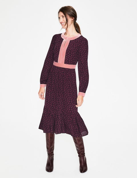 Annabelle Midi Dress - Burgundy, Vine Annabelle Midi Dress - Burgundy, Vine
