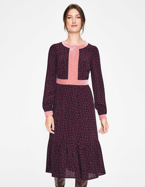Annabelle Midi Dress - Burgundy, Vine Annabelle Midi Dress - Burgundy, Vine
