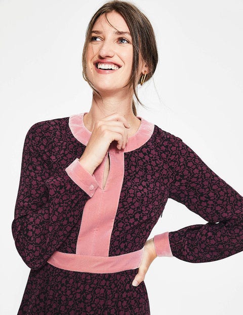 Annabelle Midi Dress - Burgundy, Vine Annabelle Midi Dress - Burgundy, Vine
