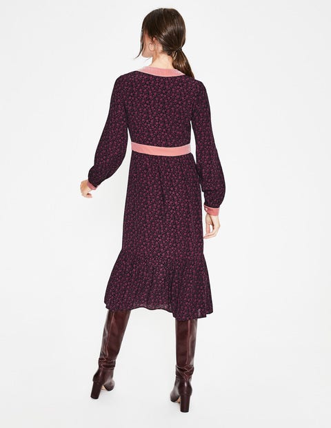 Annabelle Midi Dress - Burgundy, Vine Annabelle Midi Dress - Burgundy, Vine