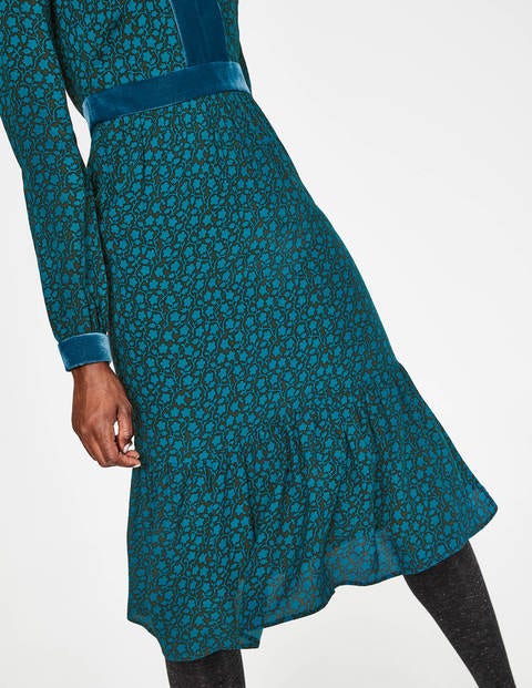 Annabelle Midikleid - Waldgrün, Weinranke Annabelle Midikleid - Waldgrün, Weinranke