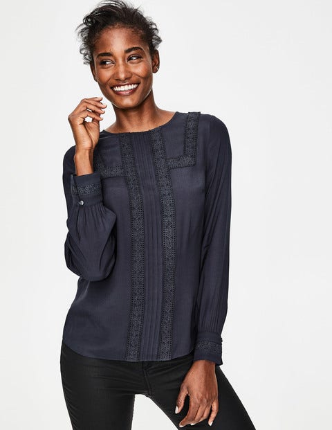 Florrie Top - Whale Grey Florrie Top - Whale Grey