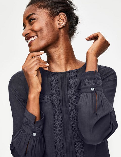 Florrie Top - Whale Grey Florrie Top - Whale Grey