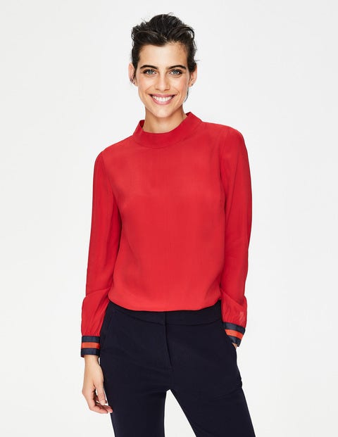 Louise Top - Poinsettia Louise Top - Poinsettia