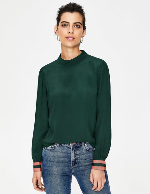Louise Top - Chatsworth Green Louise Top - Chatsworth Green