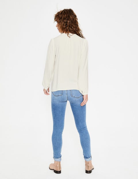 Polly Embroidered Top - Ivory Polly Embroidered Top - Ivory