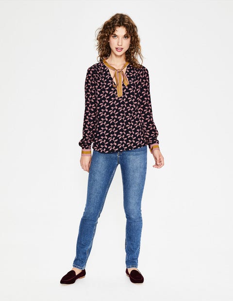 Riley Blouse - Black, Trellis Riley Blouse - Black, Trellis