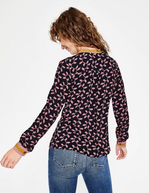 Riley Blouse - Black, Trellis Riley Blouse - Black, Trellis