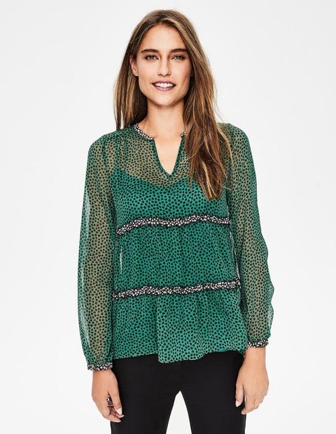 Talise Top - Amazon Green Petal Talise Top - Amazon Green Petal