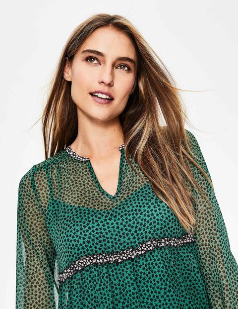 Talise Top - Amazon Green Petal Talise Top - Amazon Green Petal