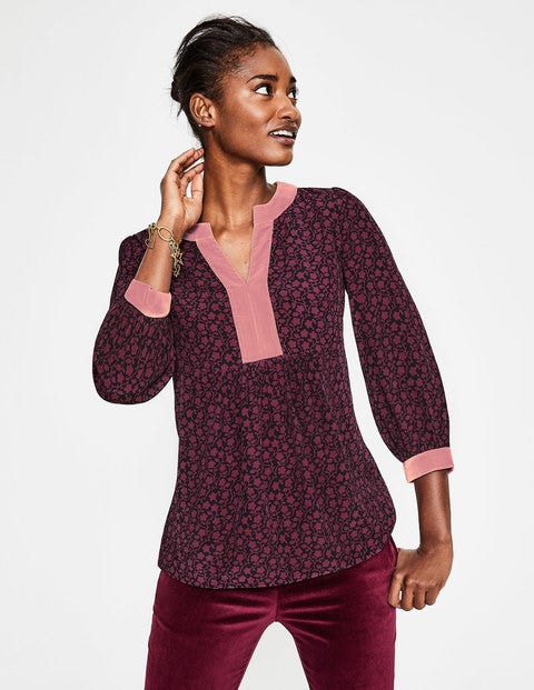 Annabelle Top - Burgundy Vine Annabelle Top - Burgundy Vine