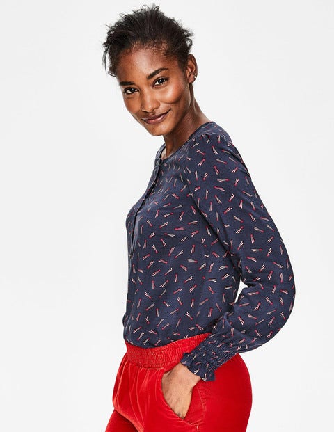 Kara Top - Navy, Star Beam Kara Top - Navy, Star Beam