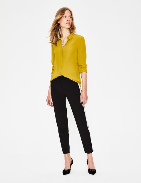 Silk Shirt - Hot Mustard Silk Shirt - Hot Mustard