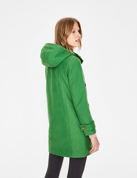Duffle-Coat En Velours De Coton - Vert intense Duffle-Coat En Velours De Coton - Vert intense