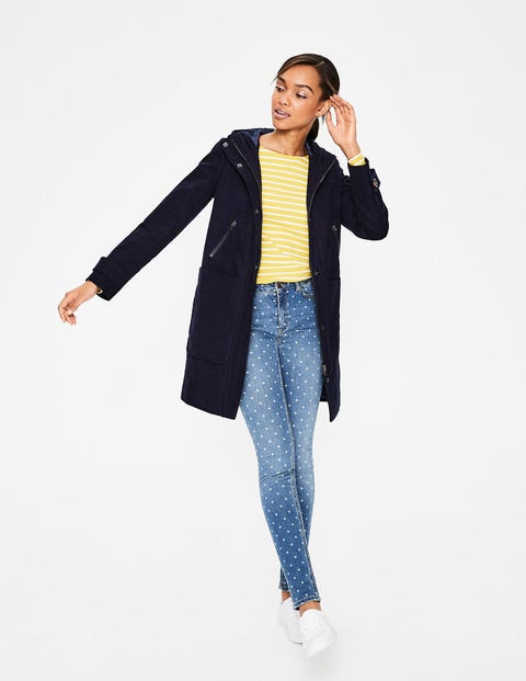 Moleskin Duffle Coat - Navy Moleskin Duffle Coat - Navy