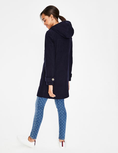 Moleskin Duffle Coat - Navy Moleskin Duffle Coat - Navy