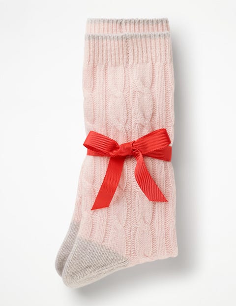 Cashmere Socks - Antique Pink Cashmere Socks - Antique Pink