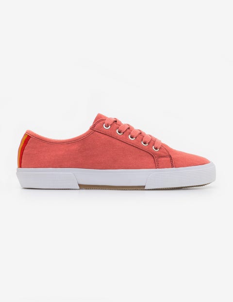 Canvas Plimsolls - Rouge Canvas Plimsolls - Rouge