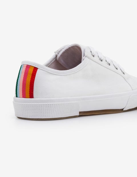 Canvas Plimsolls - White Canvas Plimsolls - White
