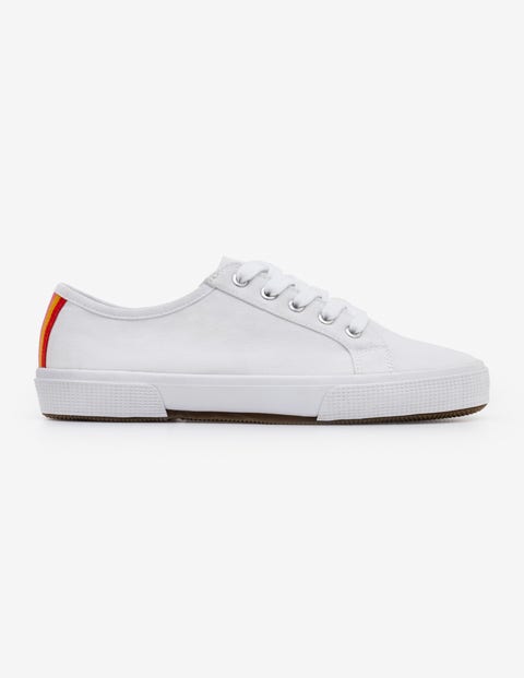 Canvas Plimsolls - White Canvas Plimsolls - White