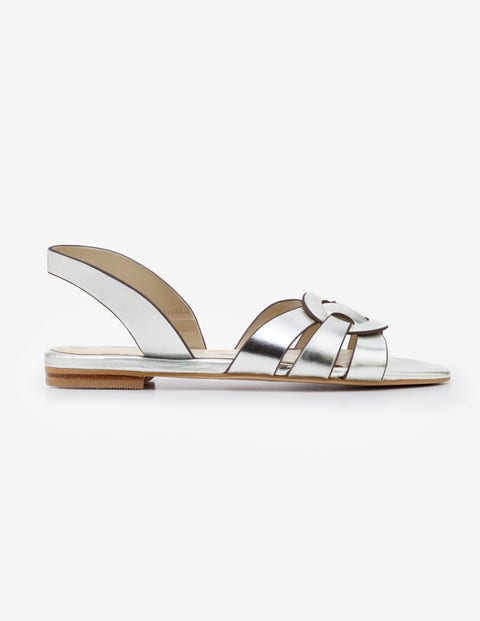 Adora Slingbacks - Silver Metallic Adora Slingbacks - Silver Metallic