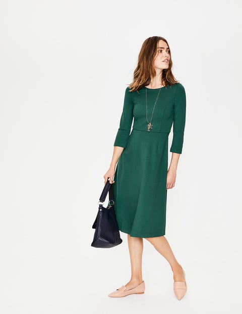 Irene Ponte Dress - Deep Forest Irene Ponte Dress - Deep Forest