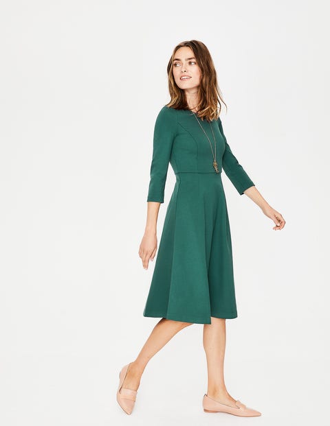 Irene Ponte Dress - Deep Forest Irene Ponte Dress - Deep Forest