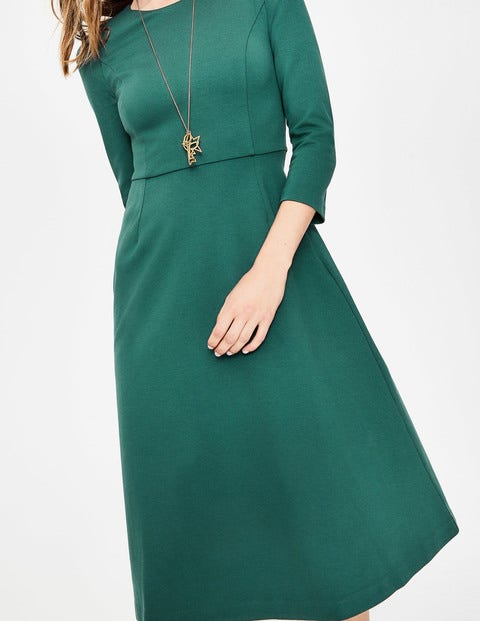 Irene Ponte Dress - Deep Forest Irene Ponte Dress - Deep Forest