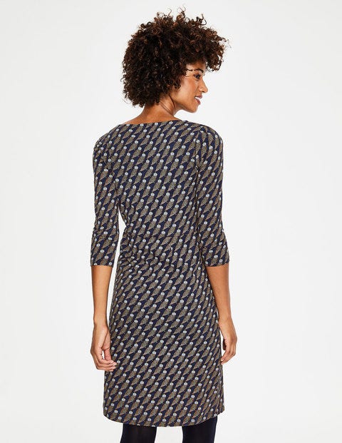 Penny Jersey Dress - Navy Regal Owl Penny Jersey Dress - Navy Regal Owl