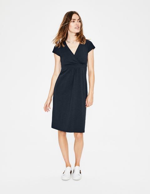 navy jersey dress uk