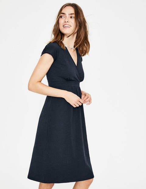 navy jersey dress uk