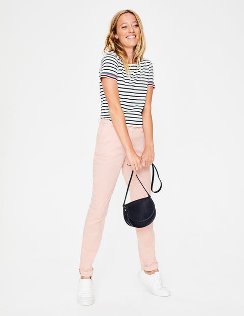 Short Sleeve Breton - Ivory Multi Cuff Short Sleeve Breton - Ivory Multi Cuff