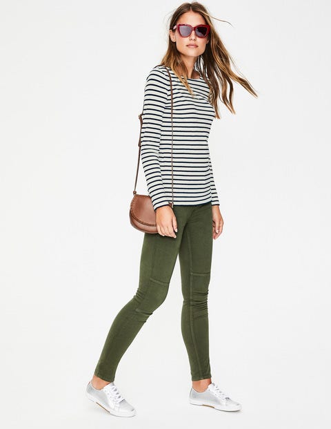 Long Sleeve Breton - Ivory/Navy Long Sleeve Breton - Ivory/Navy