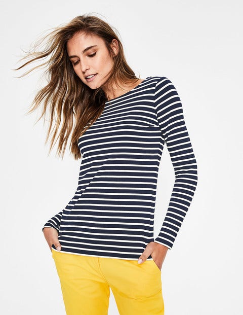 Long Sleeve Breton - Navy/Ivory Long Sleeve Breton - Navy/Ivory