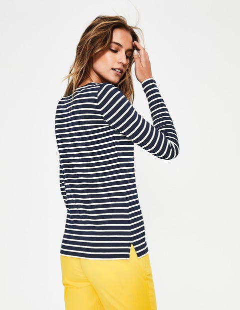 Long Sleeve Breton - Navy/Ivory Long Sleeve Breton - Navy/Ivory
