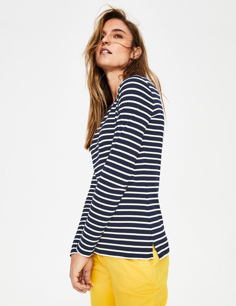 Long Sleeve Breton - Navy/Ivory Long Sleeve Breton - Navy/Ivory