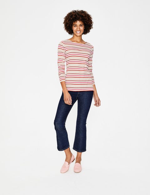 Long Sleeve Breton - Rouge/Chalky Pink Multi Long Sleeve Breton - Rouge/Chalky Pink Multi