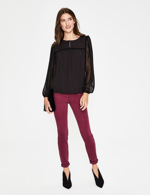 Violette Top - Black Violette Top - Black