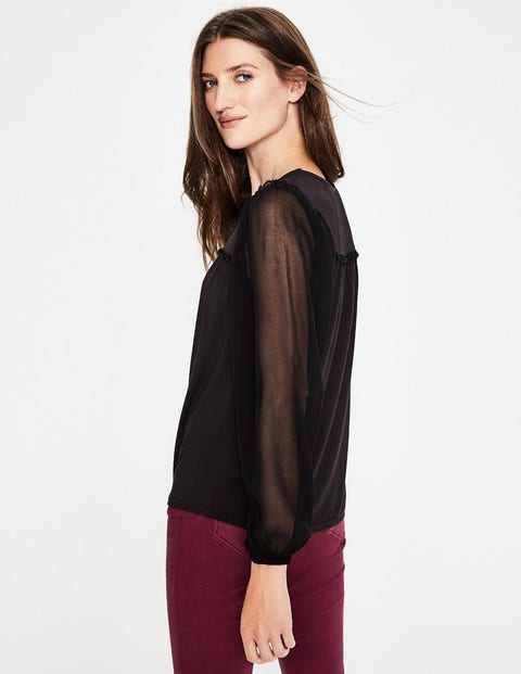 Violette Top - Black Violette Top - Black