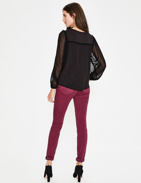Violette Top - Black Violette Top - Black