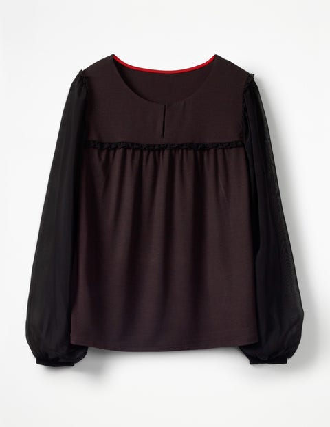 Violette Top - Black Violette Top - Black