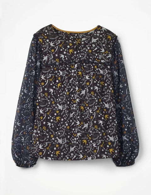 Violette Top - Black Mystic Woodland Violette Top - Black Mystic Woodland
