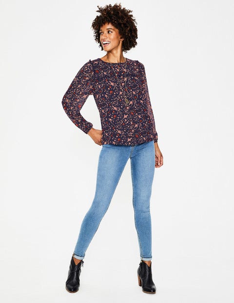 Violette Top - Navy Mystic Woodland Violette Top - Navy Mystic Woodland