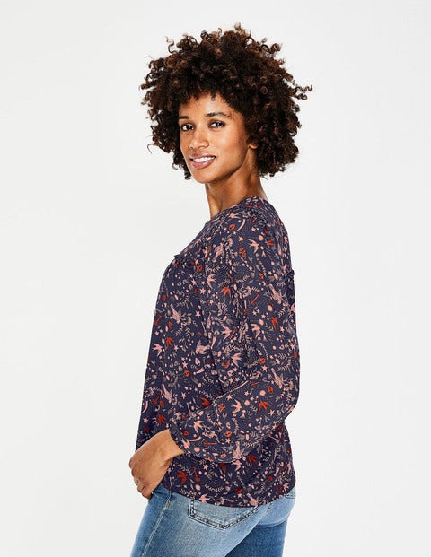 Violette Top - Navy Mystic Woodland Violette Top - Navy Mystic Woodland