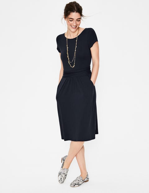Amelie Jersey Dress - Navy Amelie Jersey Dress - Navy