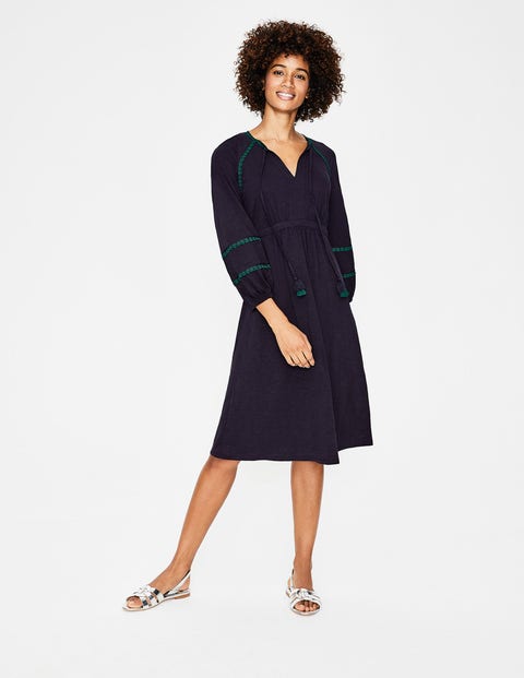 Heidi Jersey Dress - Navy Heidi Jersey Dress - Navy