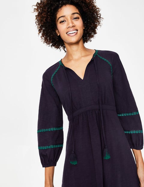 Heidi Jersey Dress - Navy Heidi Jersey Dress - Navy