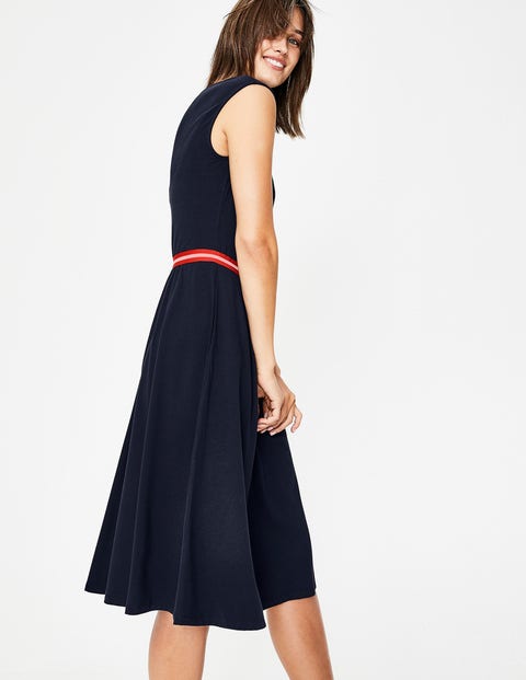 Bernice Jersey Dress - Navy Bernice Jersey Dress - Navy