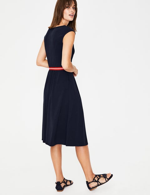 Bernice Jersey Dress - Navy Bernice Jersey Dress - Navy