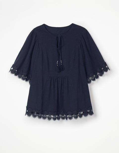 Ayla Jersey Top - Navy Ayla Jersey Top - Navy